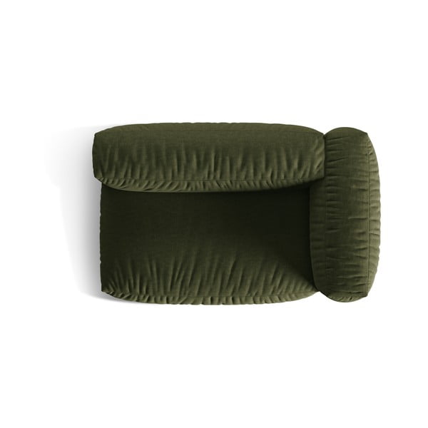 Zelený modul pohovky (pravý roh) Martina – Micadoni Home-image-3