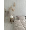 Béžové mušelínové povlečení na dvoulůžko 200x200 cm Plain Muslin – Butter Kings