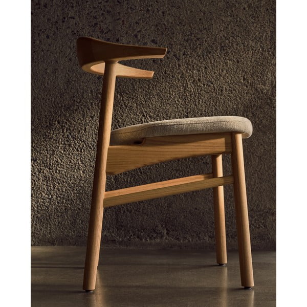Béžová/v přírodní barvě jídelní židle Timons – Kave Home-image-4