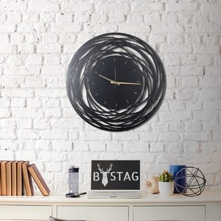 Nástěnné kovové hodiny Ball, ø 70 cm