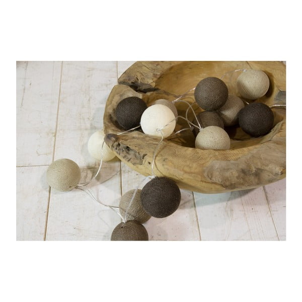 Mísa na ovoce z neopracovaného teakového dřeva HSM collection Mara, ⌀ 20 cm-image-1