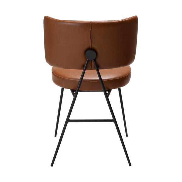 Koňakově hnědá jídelní židle Roost – DAN-FORM Denmark-image-4