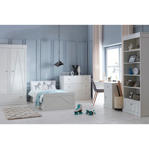 Bílá dětská postel 120x200 cm Marie – Pinio-image-1