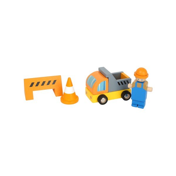 Dětský dřevěný stavební jeřáb Legler Construction-image-1