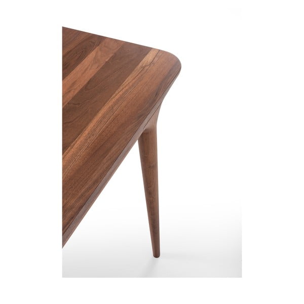 Jídelní stůl z ořechového dřeva 90x180 cm Fawn – Gazzda-image-3