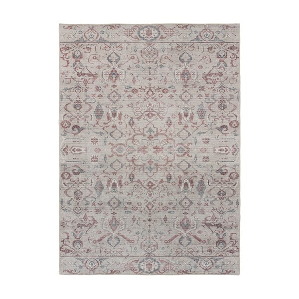 Červeno-krémový koberec 80x150 cm Mandala – Universal