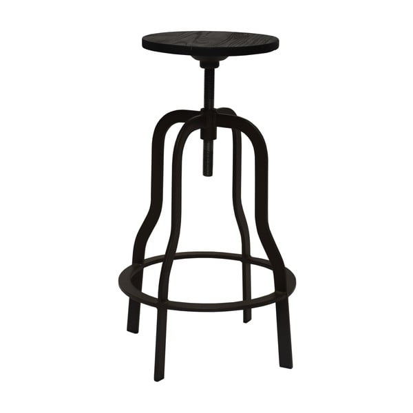 Tmavě hnědá barová stolička RGE Vegas, výška 66 cm