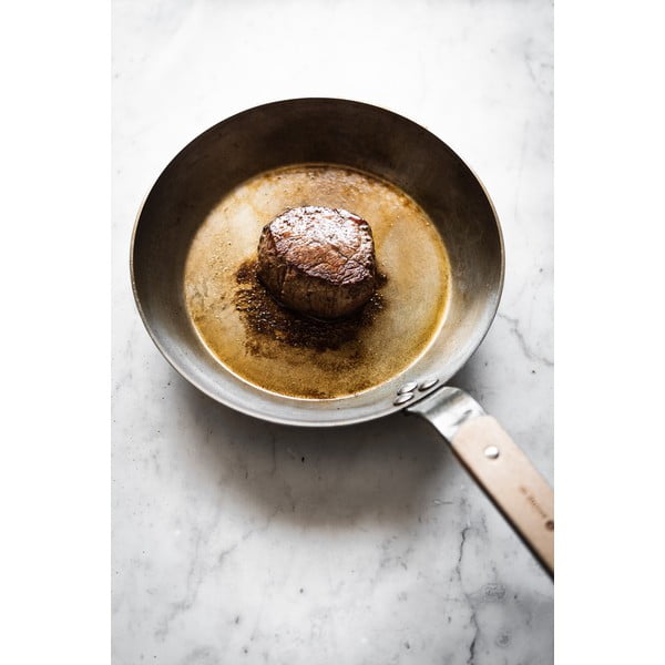 Ocelová pánev na smažení de Buyer Mineral B, ø 32 cm-image-1