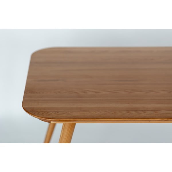 Jídelní stůl z jasanového dřeva Ragaba Contrast, 180 x 90 cm-image-2
