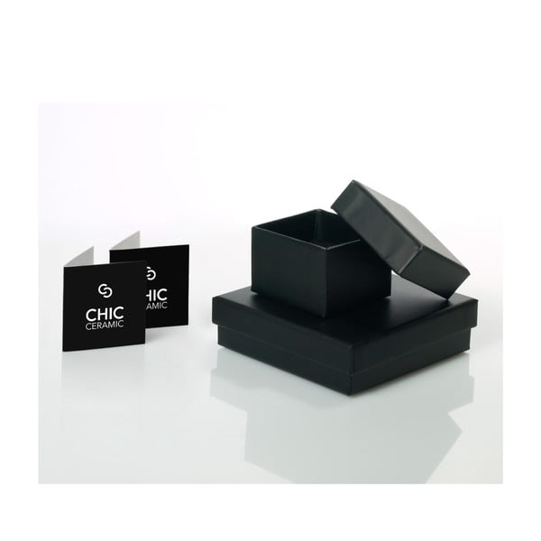 Náramek Ceramic Steel Black-image-1