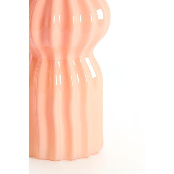 Růžová skleněná váza (výška 28 cm) Terento – Light & Living-image-3