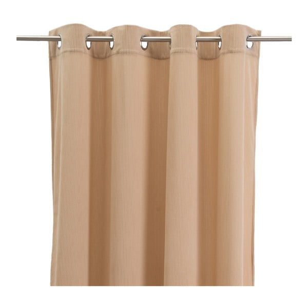 Světle hnědý manšestrový závěs 140x260 cm Merely – Casa Selección