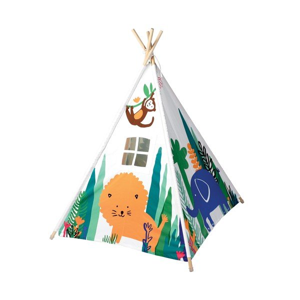 Dětské teepee s motivem džungle Rex London-image-1