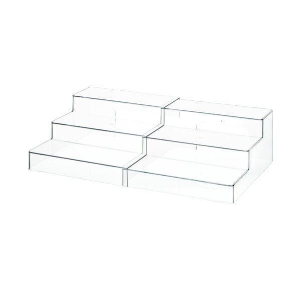 Transparentní stojan iDesign The Home Edit, 26 x 29,2 cm-image-2