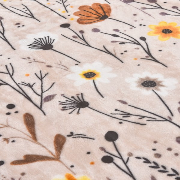 Povlečení na jednolůžko z mikroplyše 140x200 cm Valentina – My House-image-2