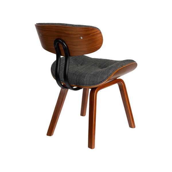 Šedá/hnědá čalouněná jídelní židle Blackwood – Dutchbone-image-4