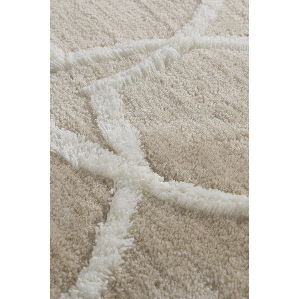 Béžové koupelnové předložky v sadě 3 ks 60x40 cm Bonne – Foutastic-image-3