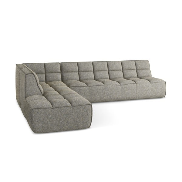 Béžová modulární rohová pohovka (variabilní roh) Kalai – Makamii-image-4