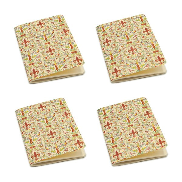 Sešity v sadě 4 ks 192 stránek formát A6 Giglio – Kartos-image-1