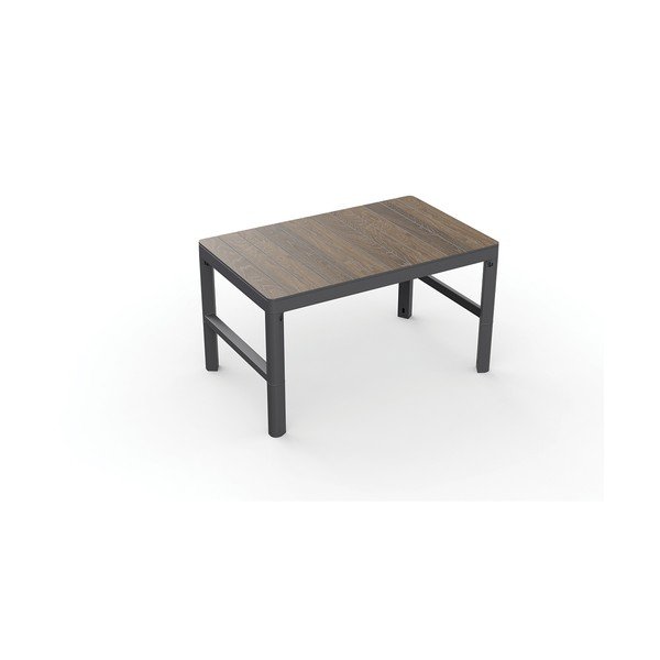 Zahradní konferenční stolek v dekoru ořechu 71,5x116 cm Lyon – Keter-image-3