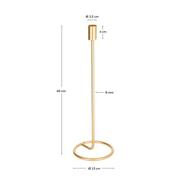 Kovový svícen Babirye – Kave Home-image-4