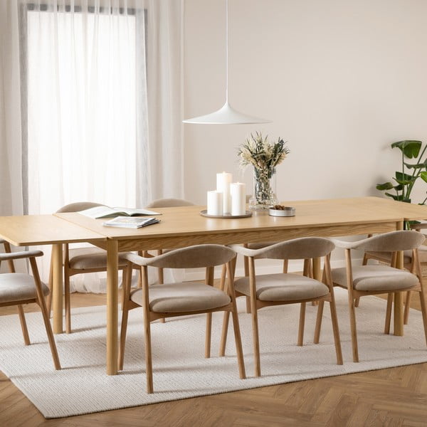 Jídelní židle v béžové a přírodní barvě Addi – Actona-image-1