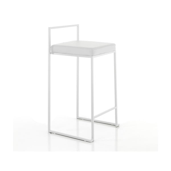 Bílé barové židle v sadě 2 ks 77 cm Dodo – Tomasucci