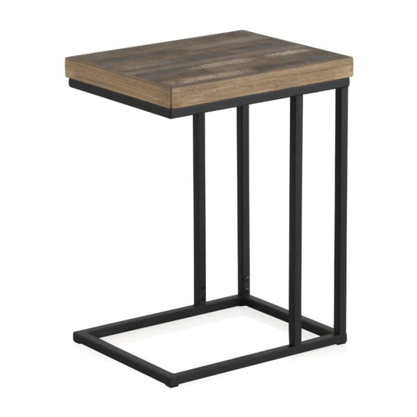 Odkládací stolek s deskou z jilmového dřeva Geese Lea