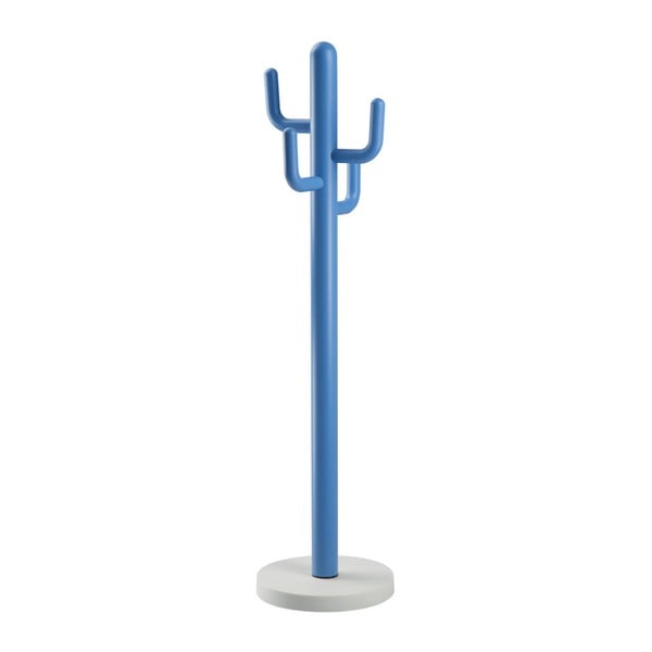 Modrý věšák Kare Design Kaktus