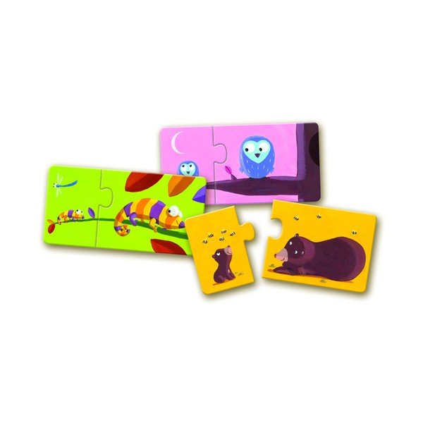 Dětské puzzle Djeco Najdi mládě-image-1