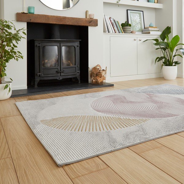 Světle modro-světle růžový koberec 160x230 cm Creation – Think Rugs-image-2