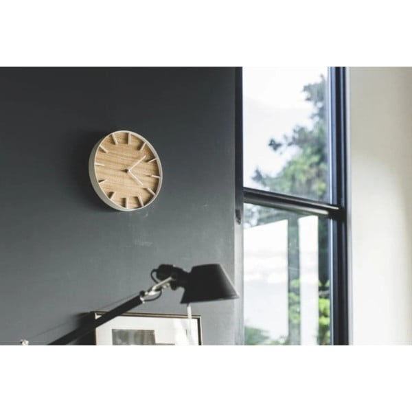 Nástěnné hodiny YAMAZAKI RIn Claro, ⌀ 27 cm-image-1