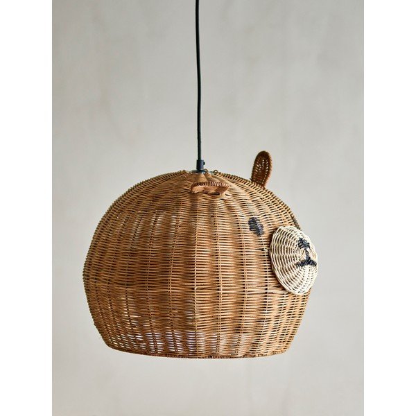 Hnědé dětské stínidlo ø 40 cm Lilu – Bloomingville Mini-image-2