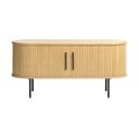 TV stolek v dekoru dubu v přírodní barvě 120x56 cm Nola – Unique Furniture