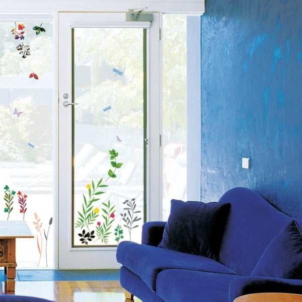 Samolepka Ambiance Grass and Butterflies-image-2