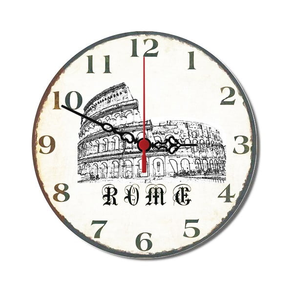 Nástěnné hodina Rome, 30 cm