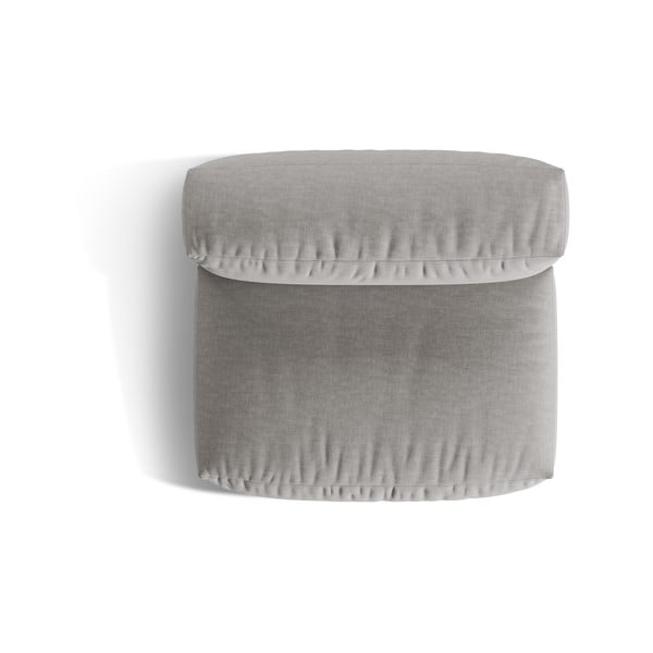 Světle šedý modul pohovky (středový díl) Martina – Micadoni Home-image-3