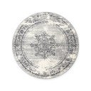 Šedo-krémový kulatý koberec ø 160 cm Gloria Lydia – Hanse Home