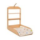 Závěsný přebalovací pult v dekoru buku v přírodní barvě Waldhochzeit – Roba