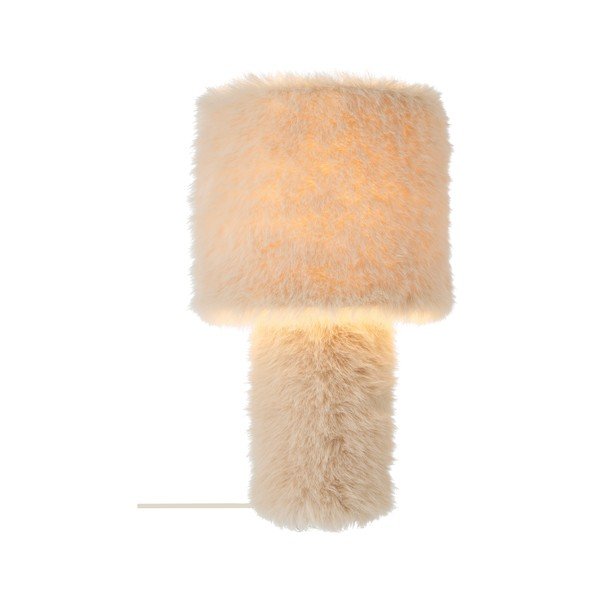 Krémová látková stolní lampa (výška 46 cm) Fay – Ellos Home-image-3
