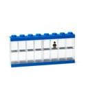 Modrá sběratelská skříňka na 16 minifigurek LEGO®