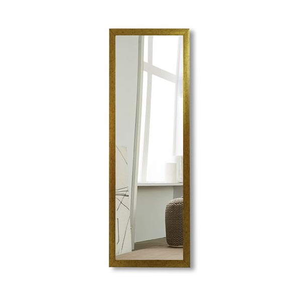 Nástěnné zrcadlo s rámem ve zlaté barvě Oyo Concept, 40 x 105 cm