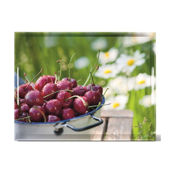 Podnos Classic Cherries, 50x37 cm