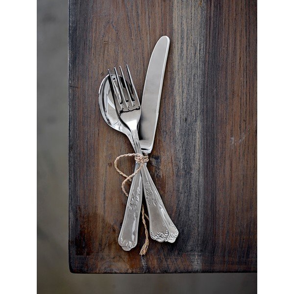 Nerezový příbor 16 ks ve stříbrné barvě Tilly – Bloomingville-image-3