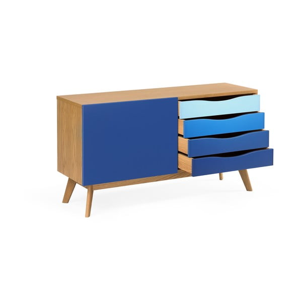 Modrá komoda Woodman Avon-image-2