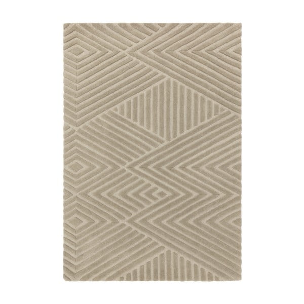 Světle hnědý vlněný koberec 120x170 cm Hague – Asiatic Carpets