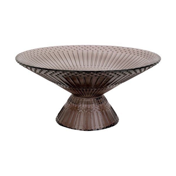 Hnědá skleněná miska PT LIVING Prance, ø 34,5 cm-image-3