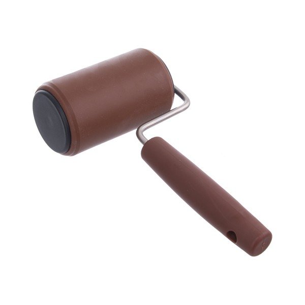 Silikonový váleček s hnědou rukojetí Orion Mini