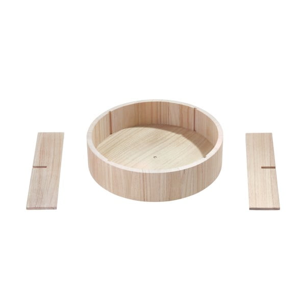 Otočný dřevěný organizér na kořenky Merry-go-round – iDesign/The Home Edit-image-4