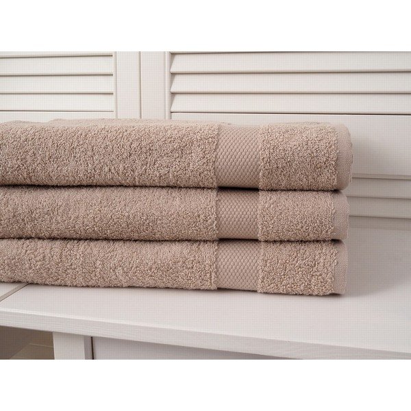 Světle hnědá froté osuška 70x140 cm Adria – B.E.S.-image-1